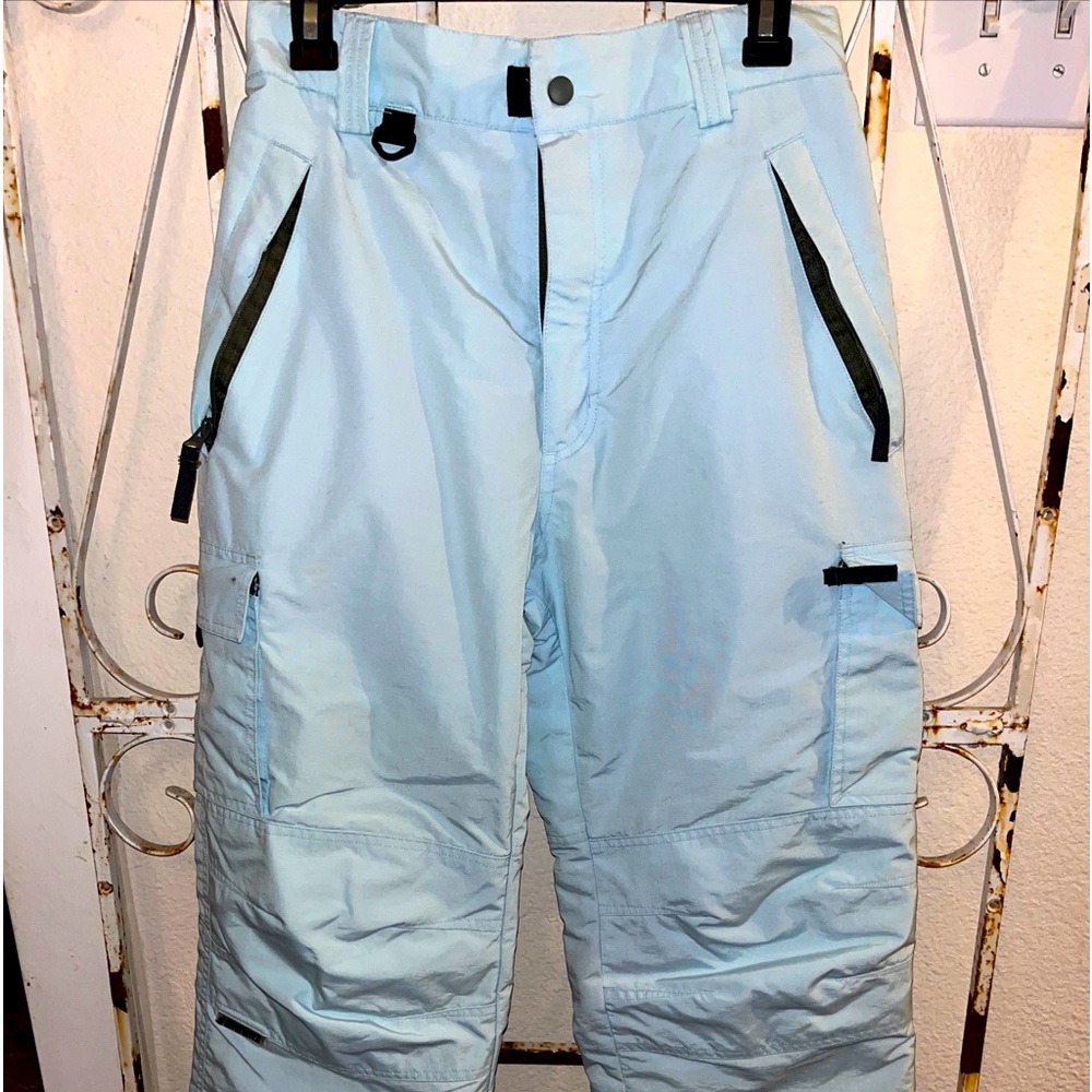 Ladies TURBINE snowboard/skiing pants size M light blue